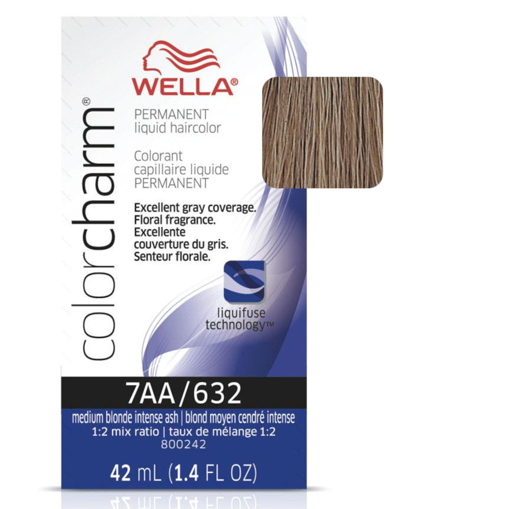 Wella Color Charm Permanent Liquid Hair Colour 7AA/632