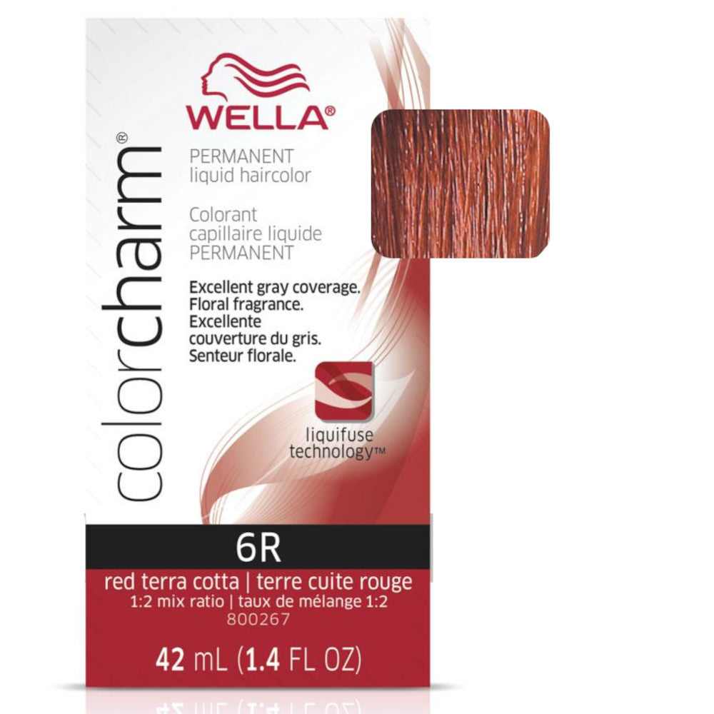 Wella Color Charm Permanent Liquid Hair Colour 6R