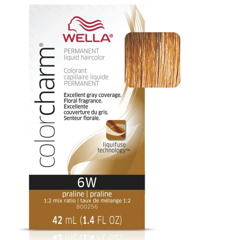 Wella Color Charm Permanent Liquid Hair Colour 6W