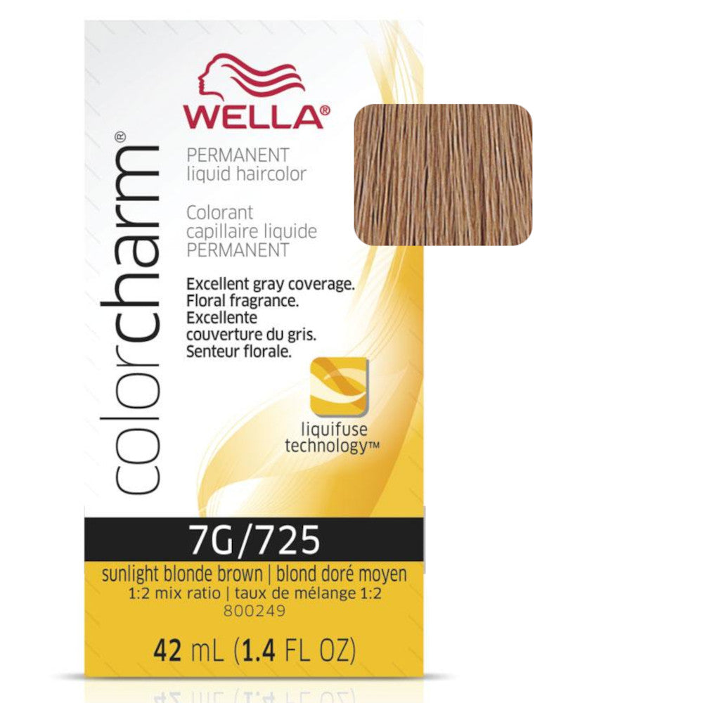 Wella Color Charm Permanent Liquid Hair Colour 7G/725