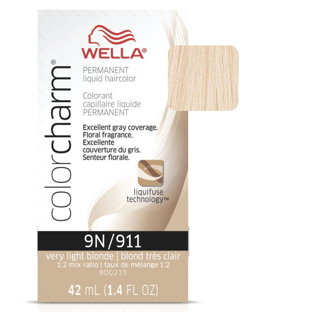 Wella Color Charm Permanent Liquid Hair Colour 9N/911