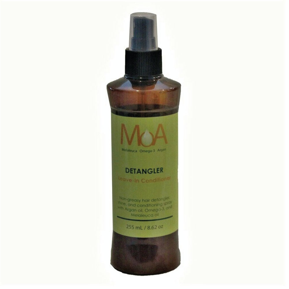 Sale MOA Detangler Leave-in Conditioner Omega-3 Melaleuca Argan Oil 255 mL