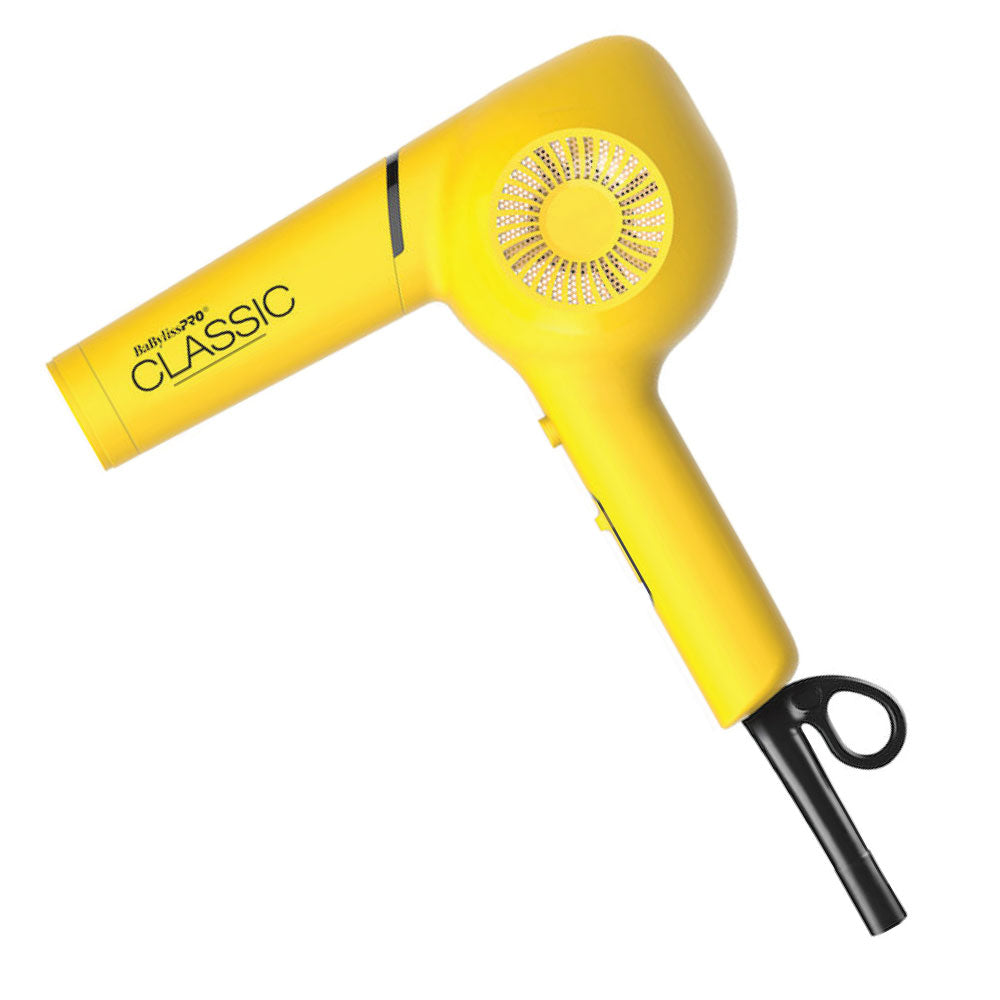 Sale BabylissPro Ionic Pistol-Grip Hair Dryer Yellow