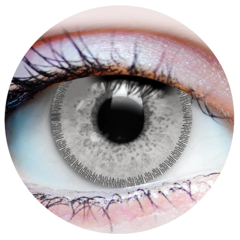Primal Coloured Contact Lens - Pearl Ash Charm